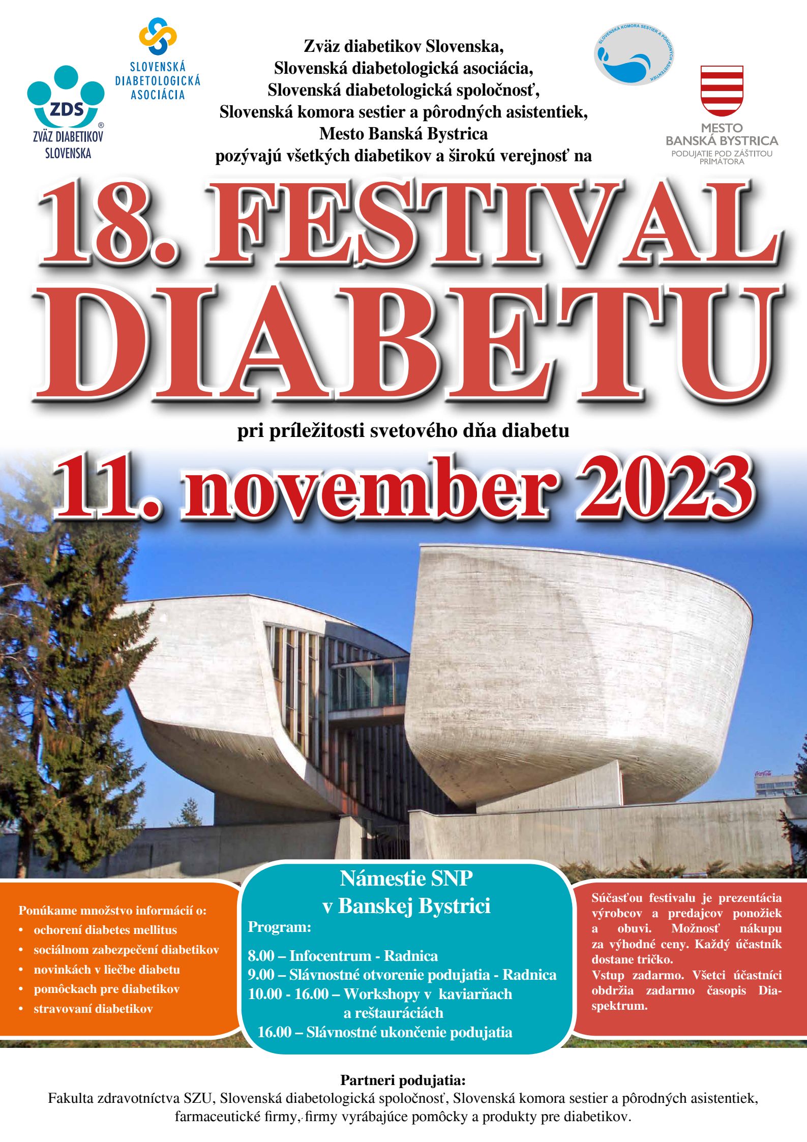 18 festival diabetu plagat